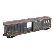 Micro-Trains 5600005 50' Exterior-Post Modern Boxcar Weathered CSX 141288 Kit