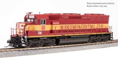 Broadway Limited 9826 EMD SD45 WC 7514 Maroon and Yellow No Sound DCC Ready