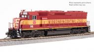 Broadway Limited 9827 EMD SD45 WC 7522 Maroon and Yellow No Sound DCC Ready