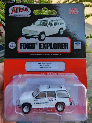 Atlas 30000156 HO 1993 Ford Explorer BNSF Police