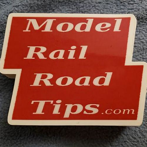 Model Railroad Tips Logo Sticker