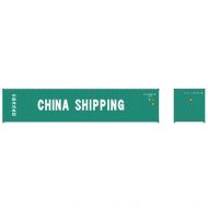 Atlas HO China Shipping CCLU 40' Container Set 1