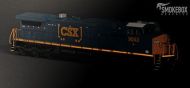 R587 - Locomotive Reflectors - Yellow (CN/KCS/UP/BNSF)
